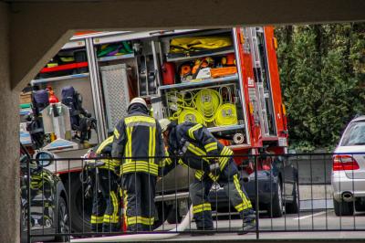 Doeffingen: Dehnfugenbrand ruft Feuerwehr auf den Plan